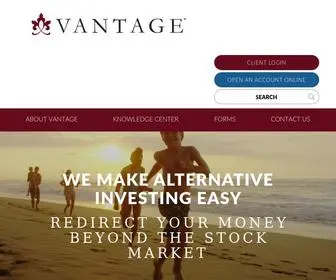 Vantageiras.com(Vantage Self) Screenshot
