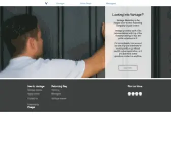 Vantagemarketing.co(Vantage Marketing) Screenshot