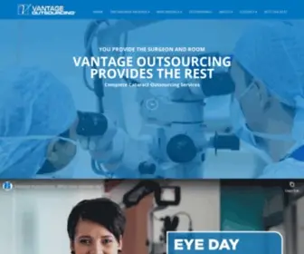 Vantageoutsourcing.com(A Cataract Outsourcing Company) Screenshot