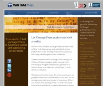 Vantagepress.com(Vantage Press) Screenshot