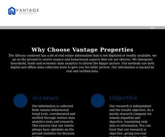 Vantagepropertiesbw.com(Reliable, Accurate Real Estate information) Screenshot