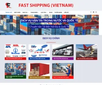 Vantainhanhvn.com(Vận tải nhanh) Screenshot