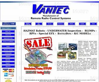 Vantec.com(Vantec) Screenshot