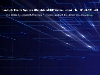 Vanthinhphat.com(Web design & consultant) Screenshot