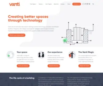 Vanti.co.uk(Master Systems Integrators) Screenshot