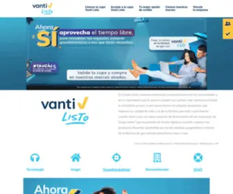 Vantilisto.com(Vanti Listo) Screenshot