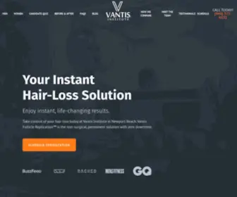 Vantisinstitute.com(Hair Restoration) Screenshot