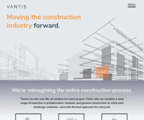 Vantis.net(Vantis Construction) Screenshot