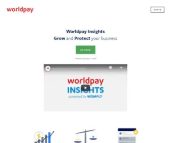 Vantivinsights.com(Worldpay-Womply Partnership) Screenshot