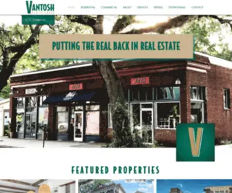 Vantoshco.com(Vantosh Realty Group) Screenshot