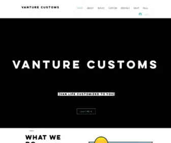 Vanturecustoms.com(Vanture Customs) Screenshot