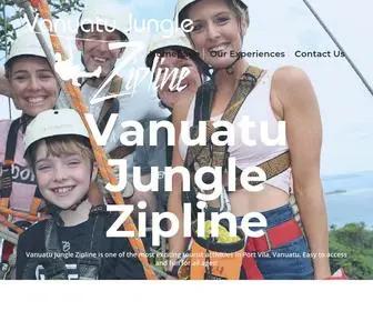 Vanuatujunglezipline.com(Vanuatu Jungle Zipline) Screenshot
