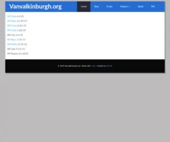 Vanvalkinburgh.org(Vanvalkinburgh) Screenshot