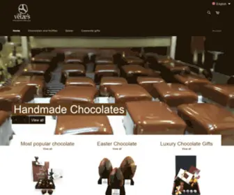 Vanvelzes.com(Van Velze's Chocolaterie Amsterdam) Screenshot