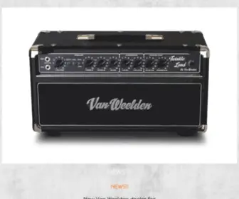 Vanweelden.com(Van Weelden Amplification) Screenshot