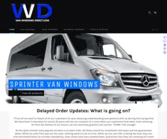 Vanwindowsdirect.com(Van Windows Direct) Screenshot