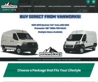 Vanworks.com Screenshot