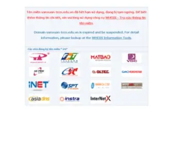 Vanxuan-TCCN.edu.vn(Trường cao đẳng kỹ thuật công nghệ Vạn Xuân) Screenshot