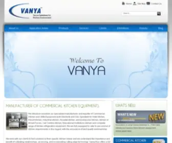 Vanyakitchenequipments.com(Commercial & Industrial Kitchen Equipments) Screenshot