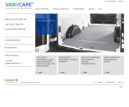 Vanycare.de(VANYCARE®) Screenshot