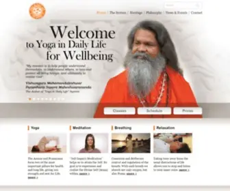 Vanyoga.com(Yoga in Daily Life) Screenshot