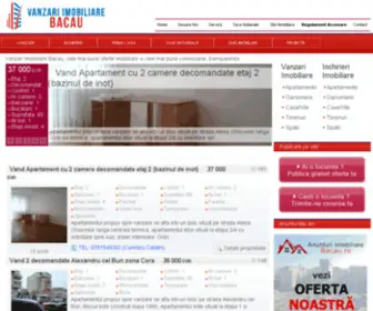 Vanzariimobiliarebacau.ro(Vanzari Imobiliare Bacau) Screenshot