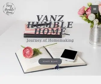 Vanzhumblehome.com(Vanz Humble Home) Screenshot