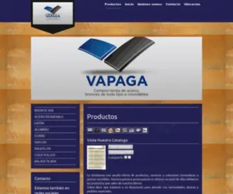 Vapaga.com(Los productos y servicios de VAPAGA) Screenshot