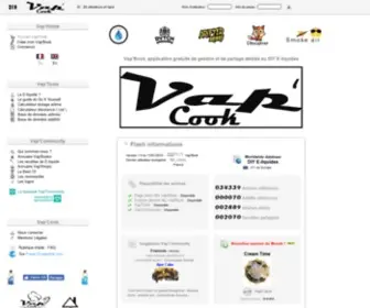 Vapcook.com(DIY E) Screenshot