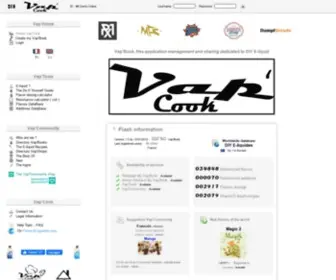 Vapcook.fr(DIY le E) Screenshot