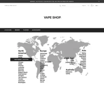 Vape-Shop.ca(Create an Ecommerce Website and Sell Online) Screenshot