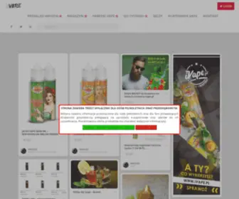 Vape.pl(E-papierosy, e-liquidy i akcesoria dla e-palaczy) Screenshot