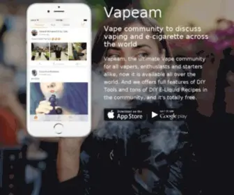 Vapeam.com(电子烟) Screenshot