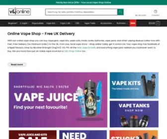 Vapeandvolts.co.uk(Vapeandvolts) Screenshot