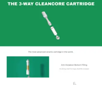 Vapecartridges.com(CleanCore) Screenshot