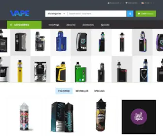 Vapecorrect.com(Best online vape store with thousands of VAPE products) Screenshot