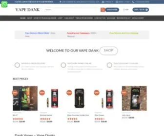 Vapedank.org(Domain Name Seized) Screenshot