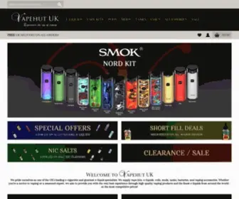 Vapehutuk.co.uk(Default Description) Screenshot