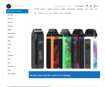 Vapeinguae.com(Vapeinguae) Screenshot