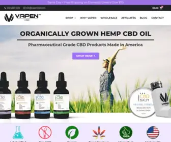 Vapencbd.com(Buy Premium CBD Products Online) Screenshot
