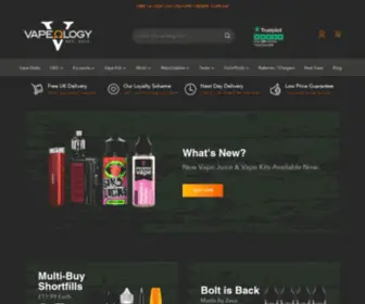 Vapeology.com(Vape Shop Ashford) Screenshot