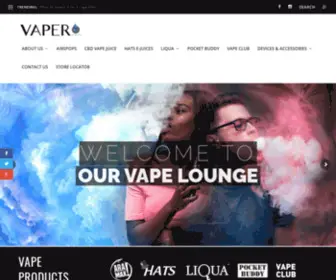 Vapersa.co.za(Vape South Africa) Screenshot