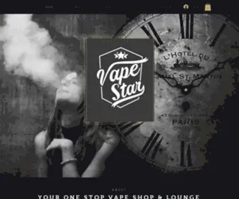 Vapestarkorea.com(Vape Shop Korea) Screenshot