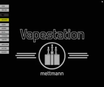 Vapestation.eu(In Mettmann und Umgebung sind wir seit September 2016 euer neuer Ansprechpartner in Sachen) Screenshot