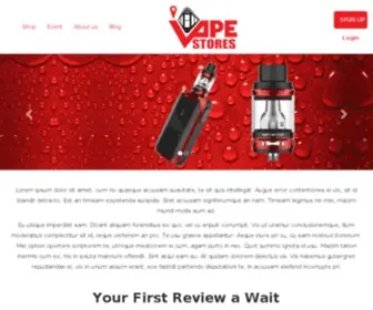 VapeStores.com(Vape Store Directory Vape Store Directory) Screenshot