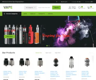 Vapetank.biz(Buy Vape Kits) Screenshot