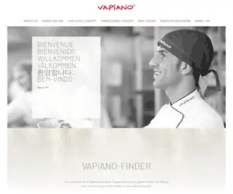 Vapiano.com(The home of handmade fresh pasta. popular hang) Screenshot
