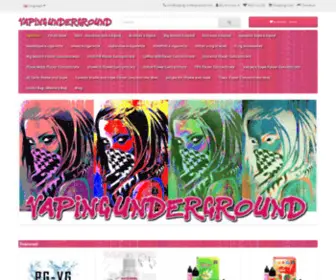 Vaping-Underground.com(Vaping Underground) Screenshot