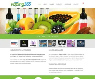 Vaping365.com(Vaping 365) Screenshot