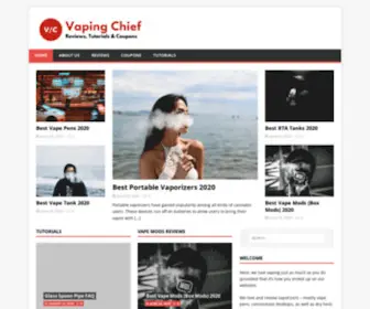 Vapingchief.com(Vapingchief) Screenshot